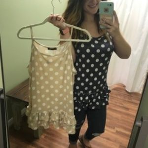 Such a cute top, wear now and layer in the fall